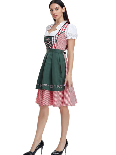 Frauken | Oktoberfest Bier Dirndl Kleid