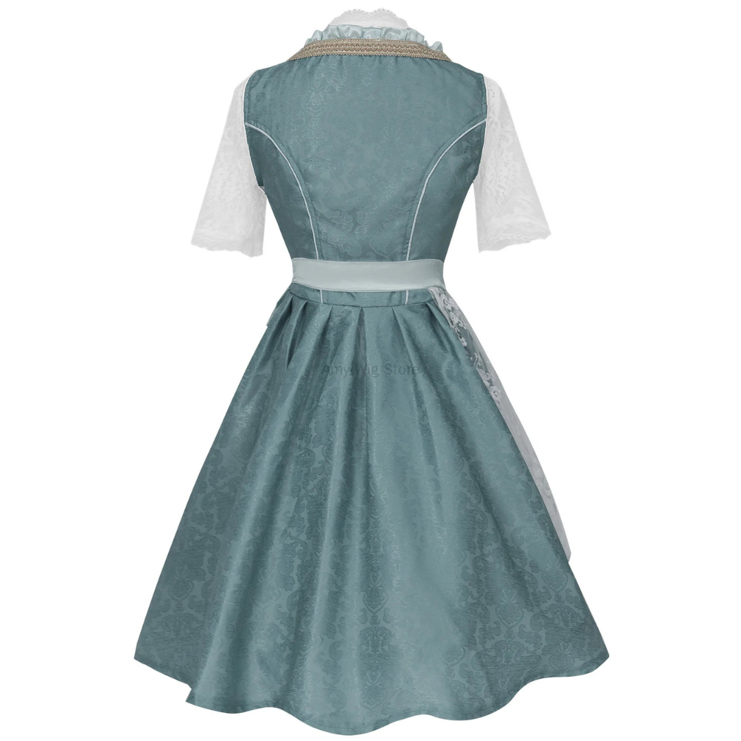 Lunaria | Damen Bezauberndes Oktoberfest Dirndl Kleid | 2024