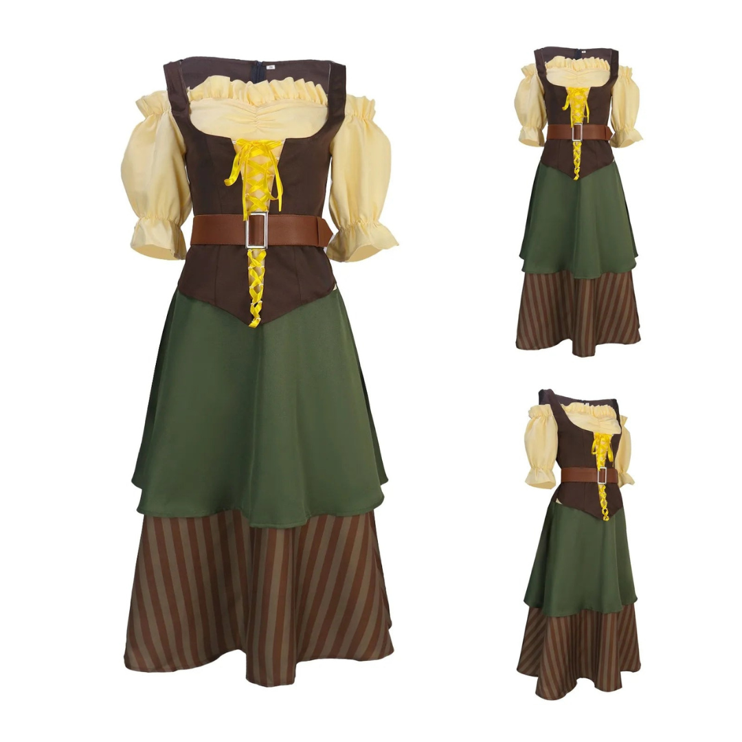 Alaricean | Damen Festliches Oktoberfest Dirndlkleid | 2024