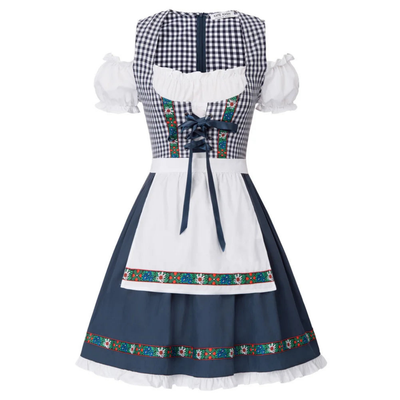 Erikana | Damen Rüschen Oktoberfest Dirndl Kleid | 2024