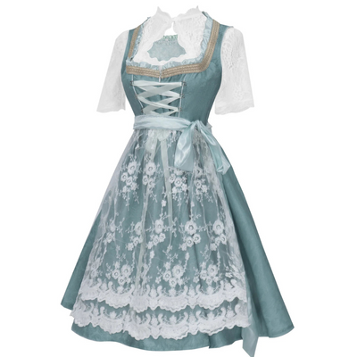 Lunaria | Damen Bezauberndes Oktoberfest Dirndl Kleid | 2024