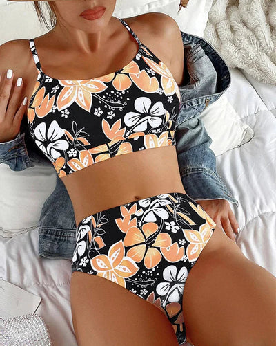 Eyrika | Damen Bikini mit Blumenmuster