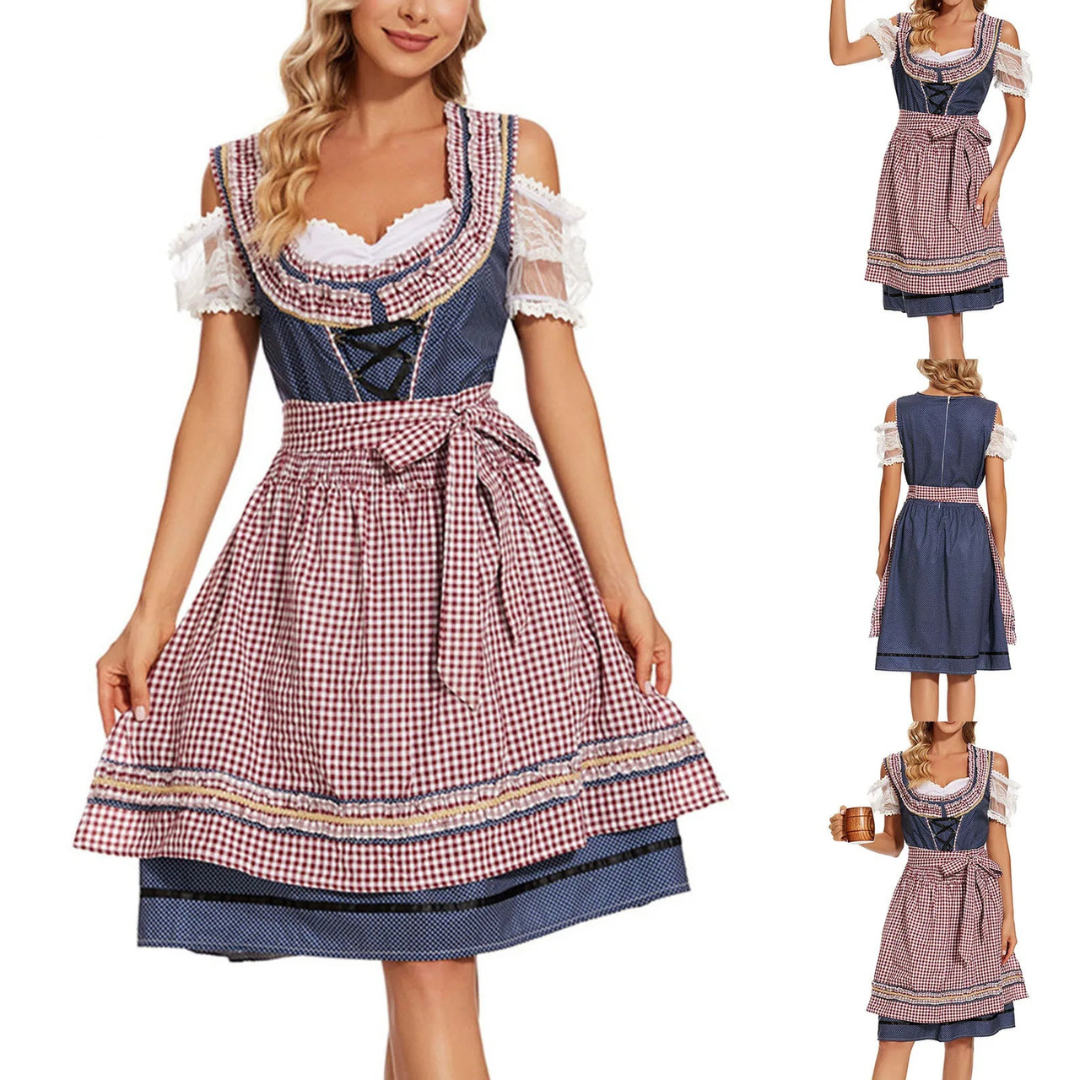 Blanka | Damen Elegante Oktoberfest Dirndl Kleid | 2024