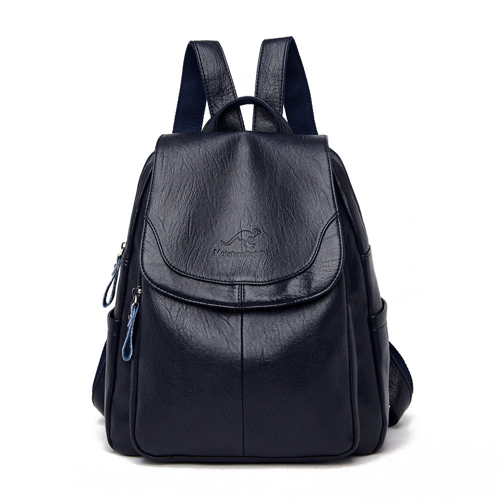 Xanau | Robuster Leder-Rucksack Für Damen