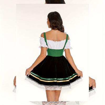 Ilselina | Damen Elegante Oktoberfest Dirndl Kleid | 2024