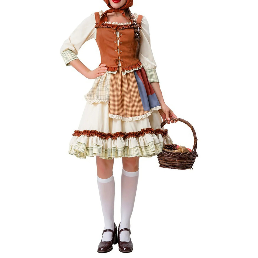 Eldora | Damen Elegante Oktoberfest Dirndl Kleid | 2024