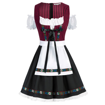 Erikana | Damen Rüschen Oktoberfest Dirndl Kleid | 2024