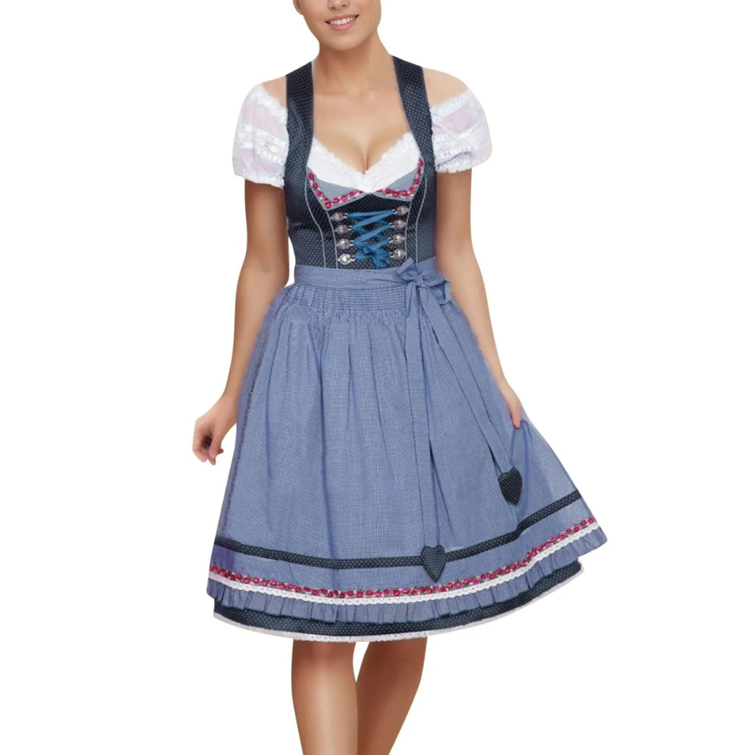 Feodora | Damen Anmutiges Oktoberfest Dirndl Kleid | 2024