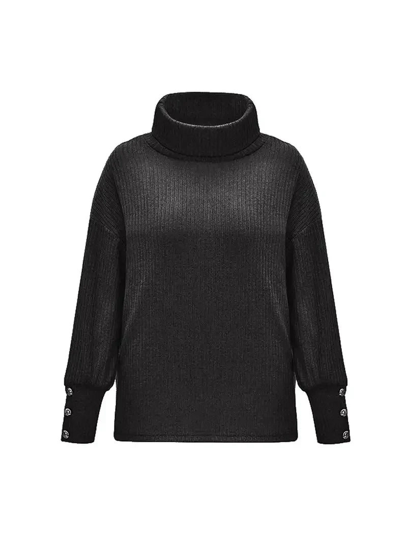 Freyalin | Damen Rollkragen Pullover | Warme