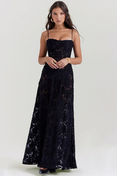 Noemi | Korsett Maxikleid – Elegantes Damenkleid
