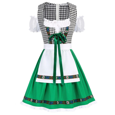 Erikana | Damen Rüschen Oktoberfest Dirndl Kleid | 2024