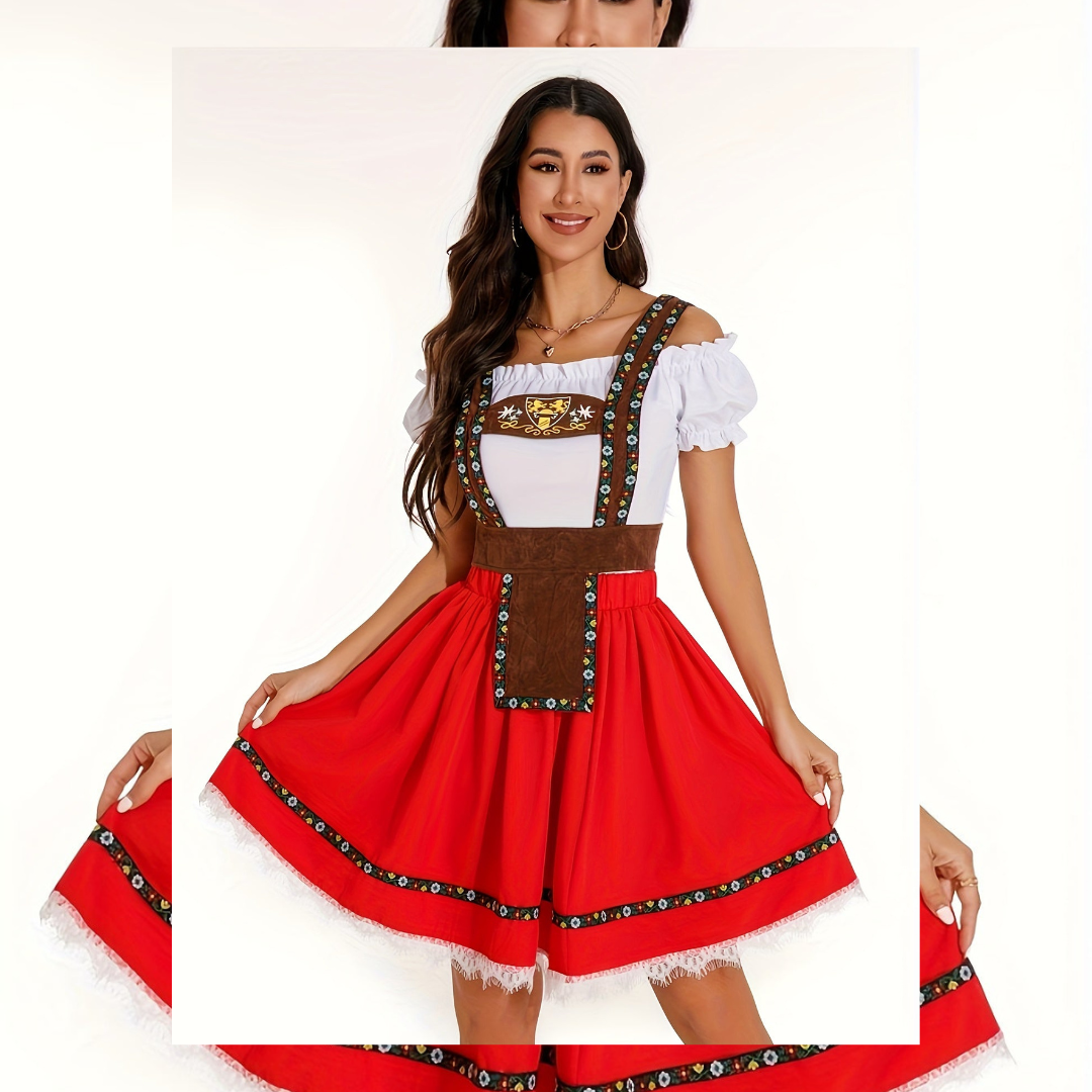 Norbertali | Damen Festliches Oktoberfest Dirndl Kleid | 2024