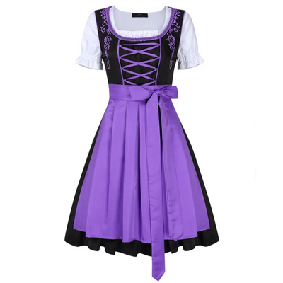 Miani | Damen Klassisches Oktoberfest Dirndl Kleid | 2024