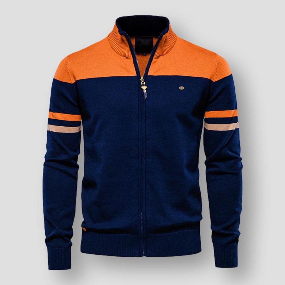 Klause | Herren Modische Strick Jacke | Langarm