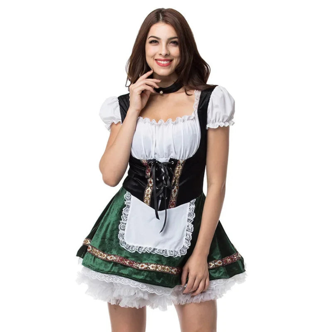 Moniko | Damen Traditionelles Oktoberfest Dirndl Kleid | 2024