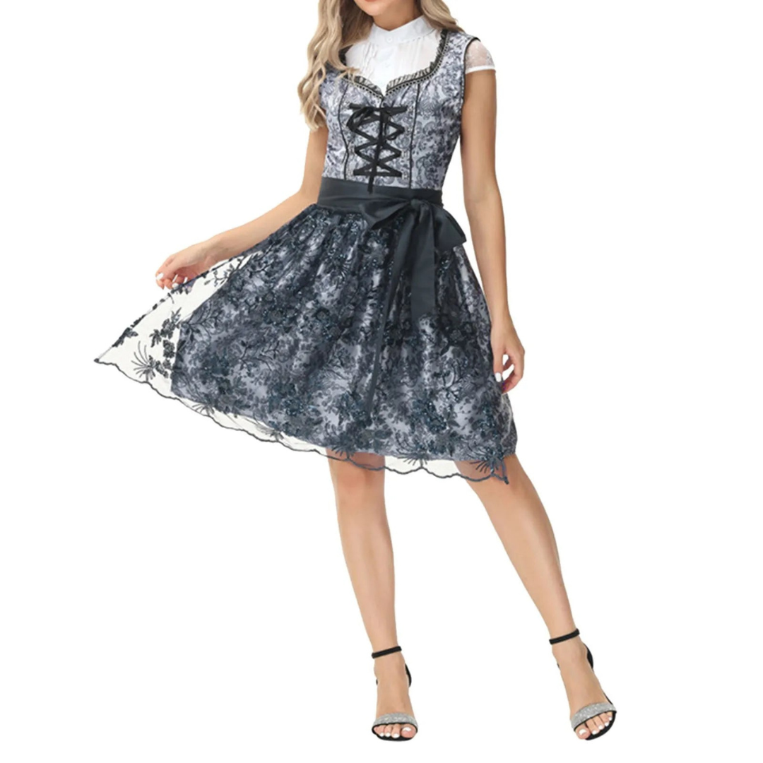 Nimuen | Damen Festliches Oktoberfest Dirndlkleid | 2024