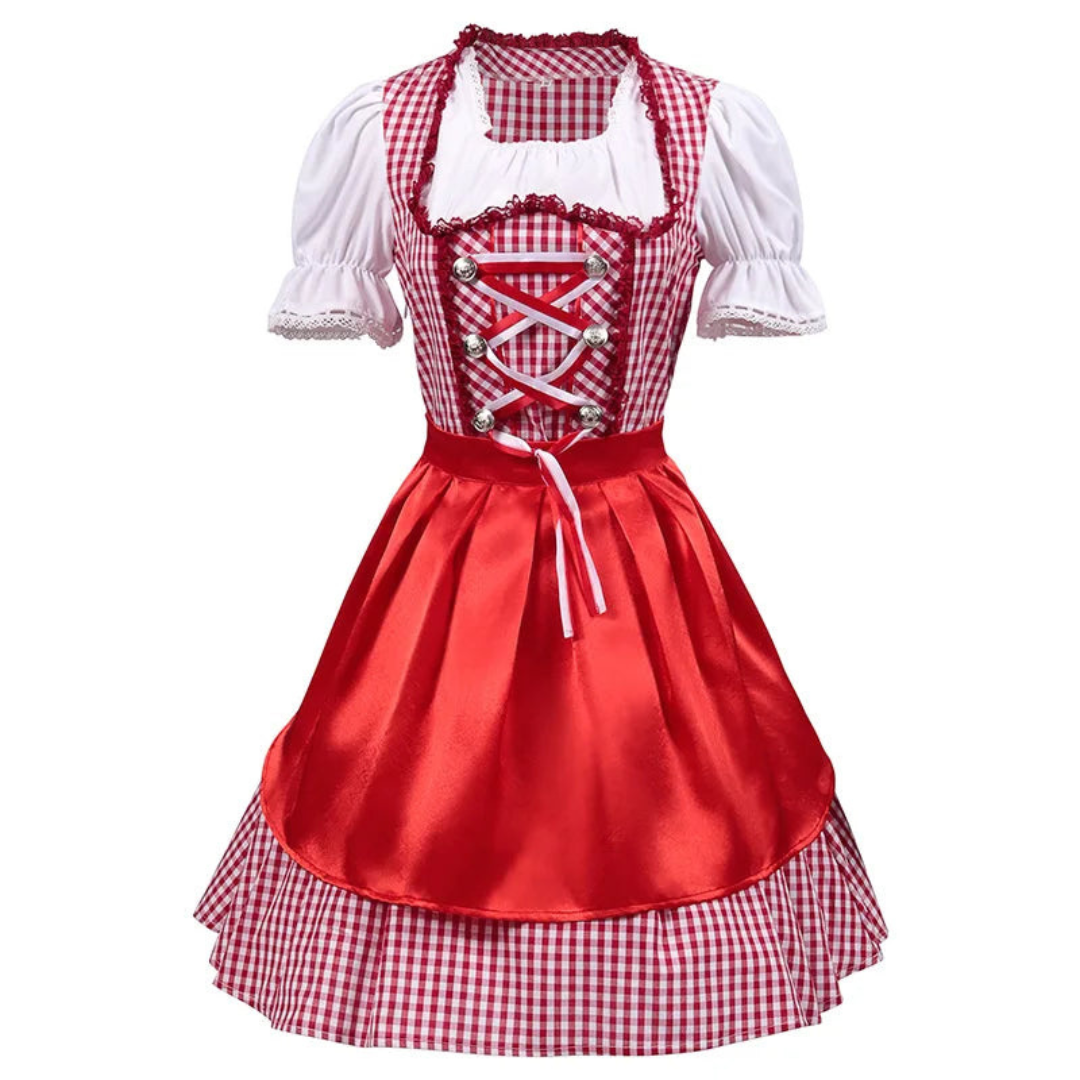 Hansan | Damen Elegante Oktoberfest Dirndl Kleid | 2024