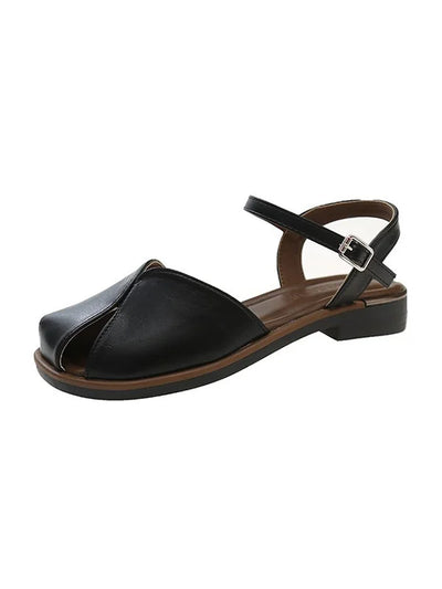 Emoryi | Toe Flache Damen Sandalen