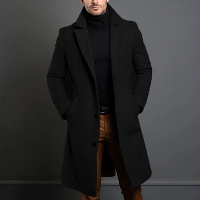 Grigori | Langer Herren Trenchcoat für den Frühling