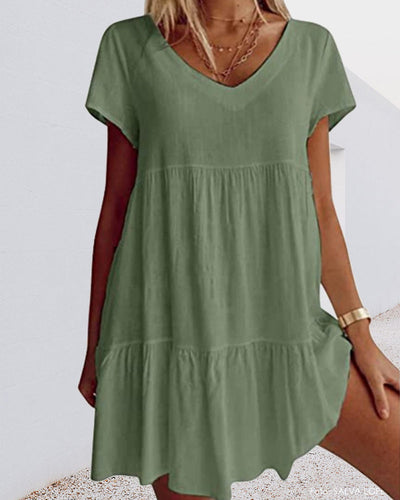 Carmi | Lässiges Kurzarmkleid für Damen
