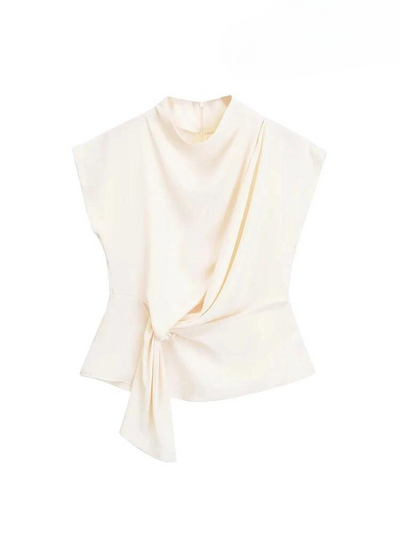 Mara | Glamouröse Bluse mit Schleife