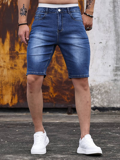 James – schmal geschnittene sommer-jeansshorts