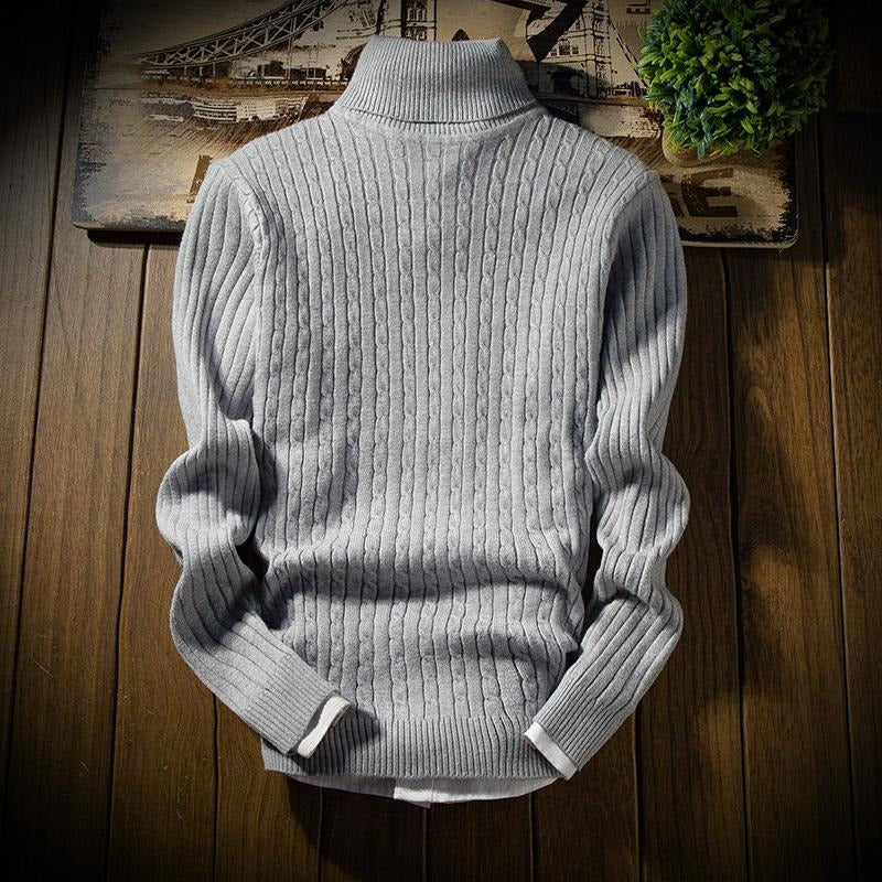 Finnegana | Klassischer Rollkragenpullover für Herren