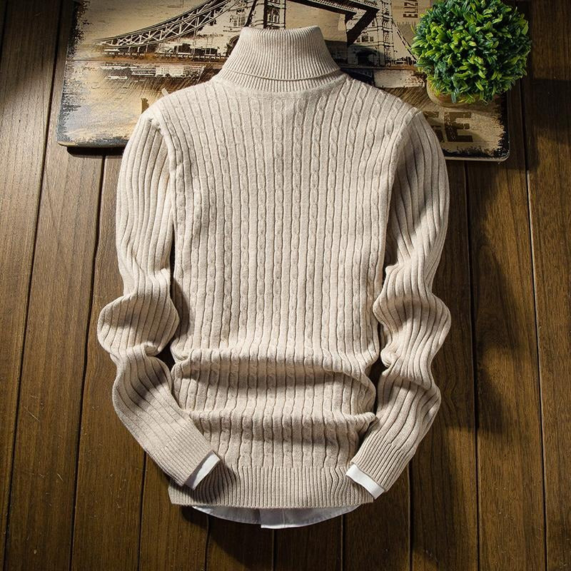 Finnegana | Klassischer Rollkragenpullover für Herren