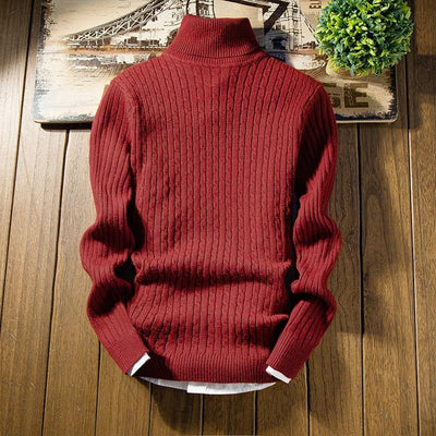 Finnegana | Klassischer Rollkragenpullover für Herren