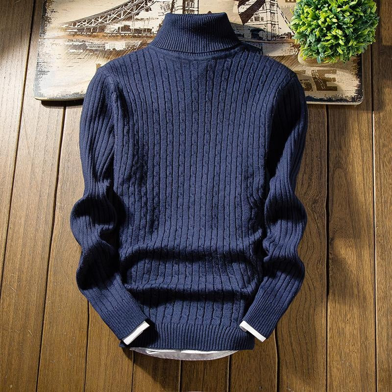 Finnegana | Klassischer Rollkragenpullover für Herren