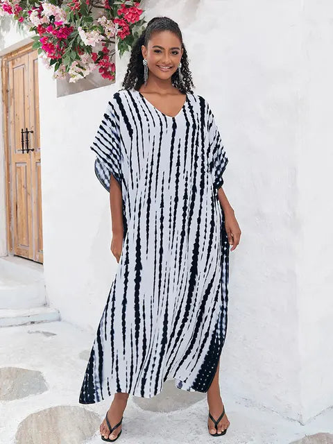 Vellma | Strandkleid mit Bohemia-Print für Damen