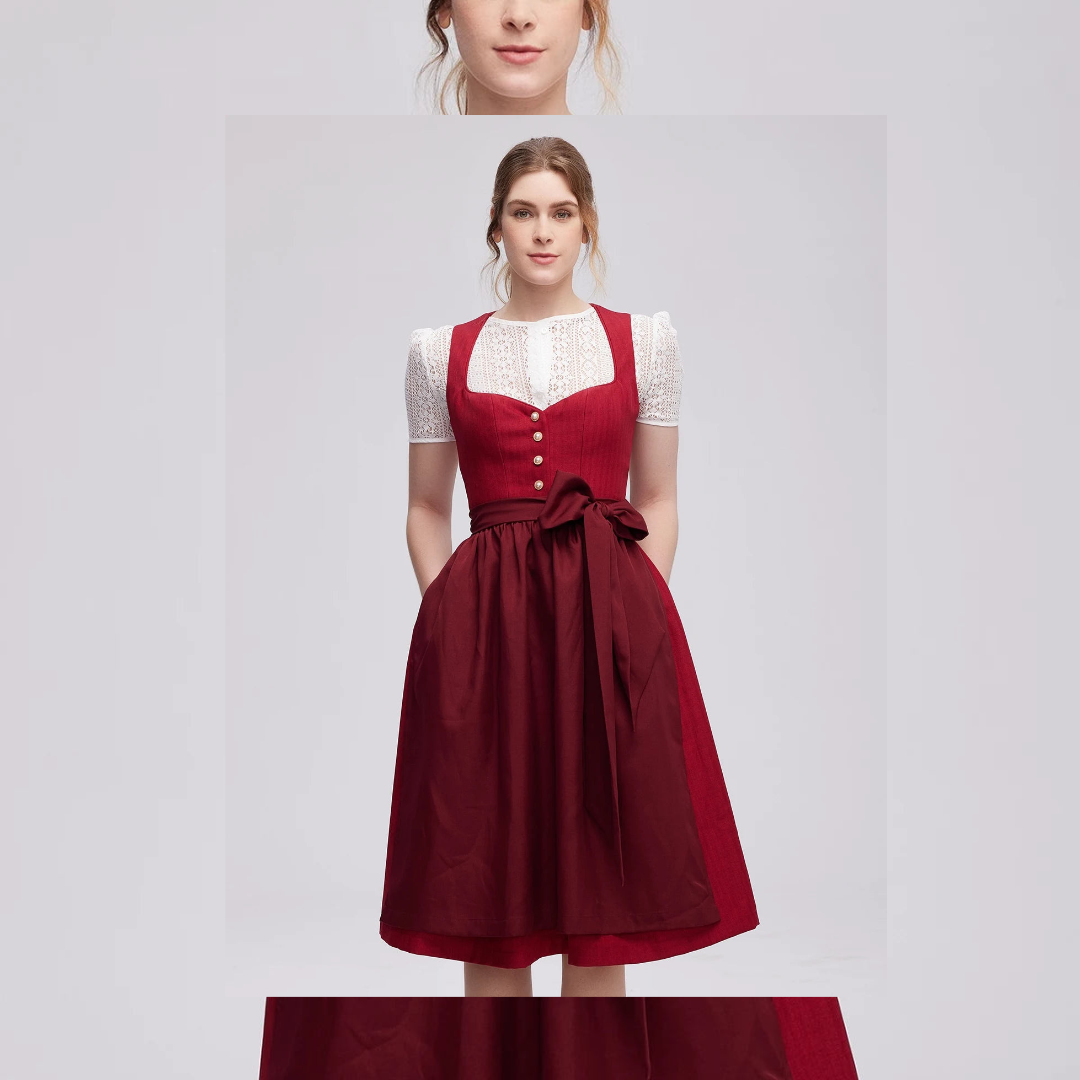 Wendelur | Damen Festliches Oktoberfest Dirndl Kleid | 2024