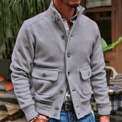 Ulisses | Stylischer Cargo-Cardigan für Herren