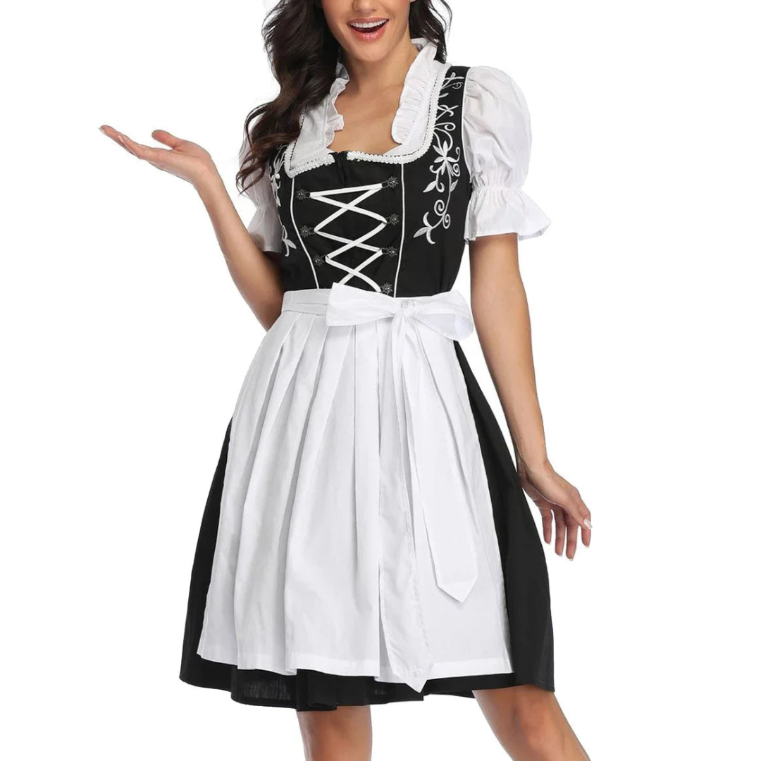 Kassandra | Damen Anmutiges Oktoberfest Dirndl Kleid | 2024