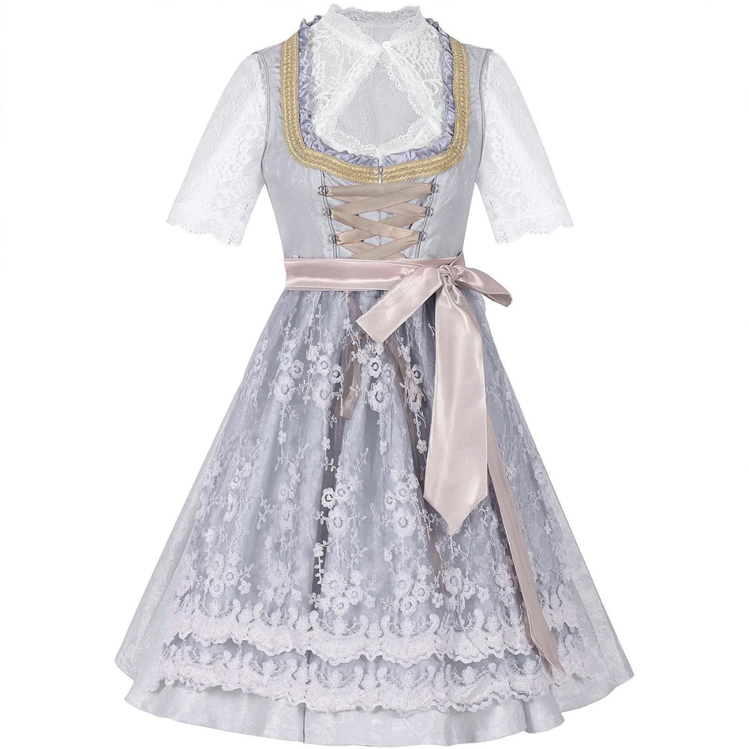 Maikera | Damen Stylisches Oktoberfest Dirndl Kleid | 2024