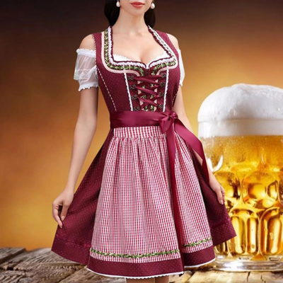 Beatei | Damen Elegantes Oktoberfest Dirndl Kleid | 2024