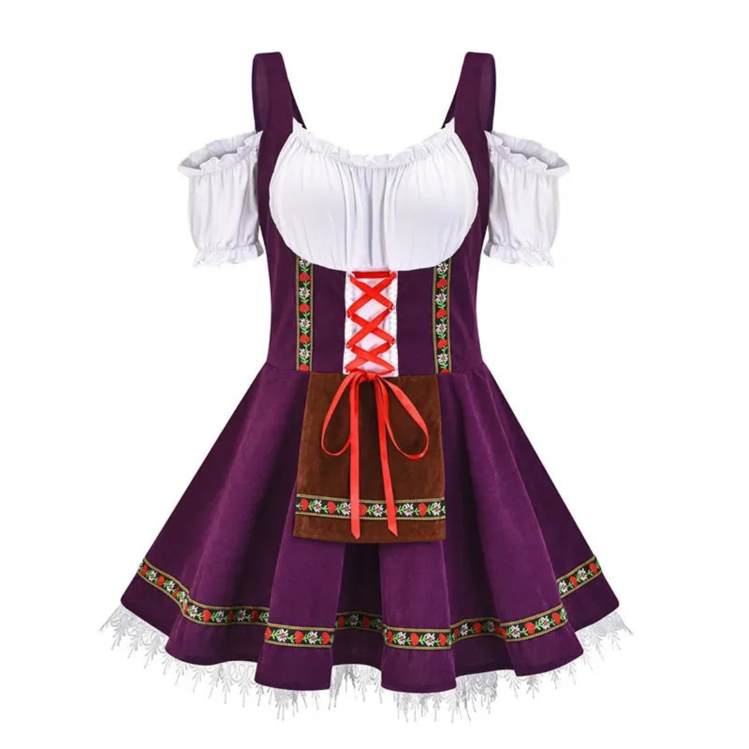 Moniko | Damen Traditionelles Oktoberfest Dirndl Kleid | 2024