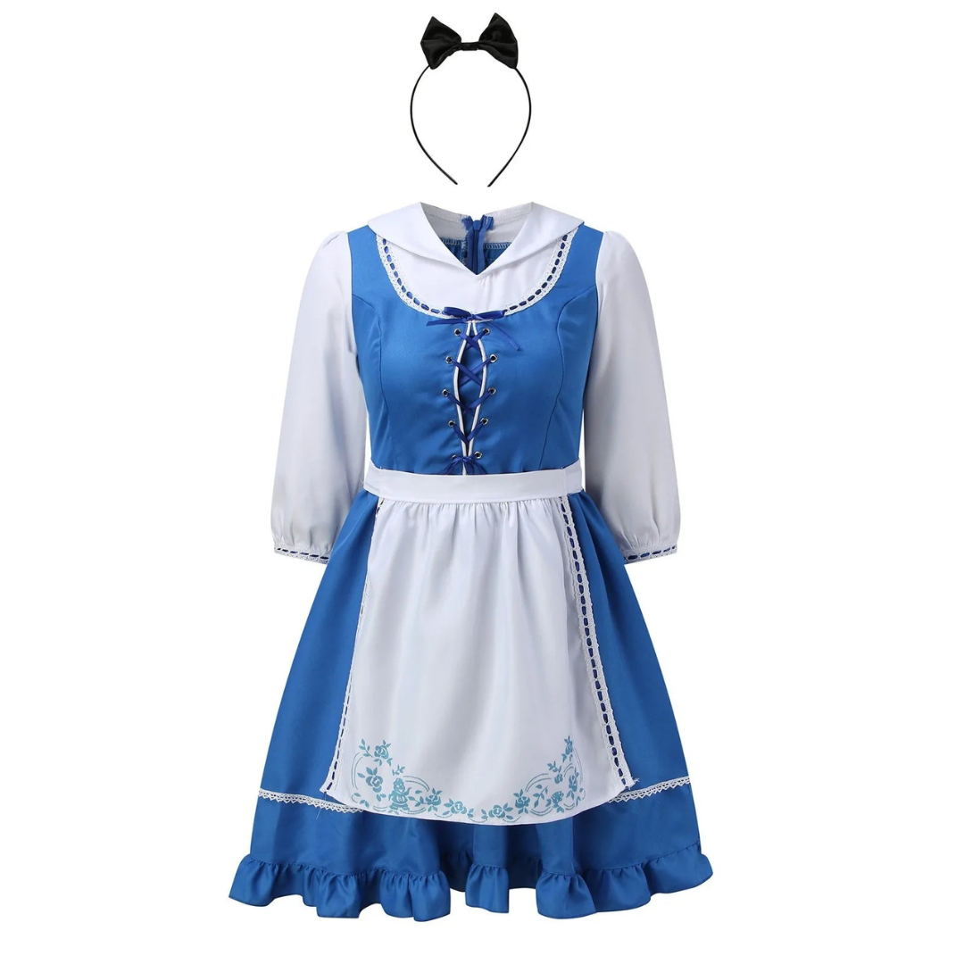 Theophila | Damen Atemberaubend Oktoberfest Dirndl Kleid | 2024