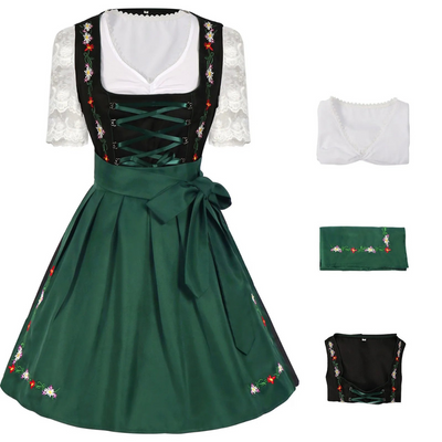 Angeli | Damen Traditionelles Oktoberfest Dirndl Kleid | 2024