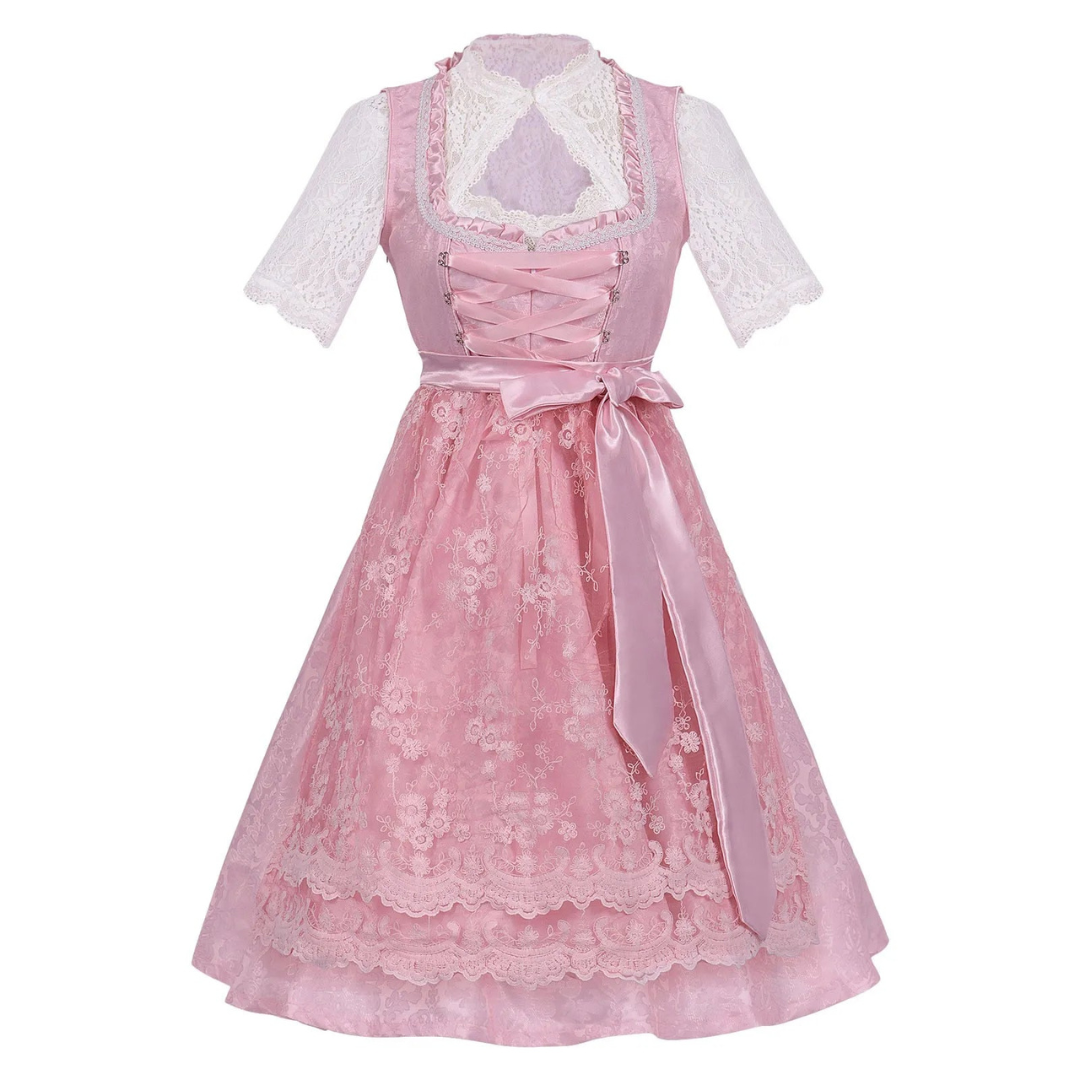 Maikera | Damen Stylisches Oktoberfest Dirndl Kleid | 2024