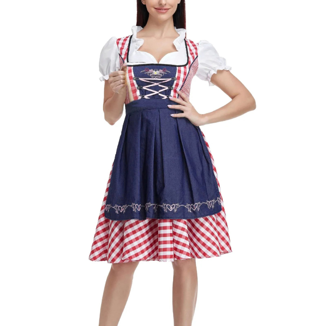 Kriemhilden | Damen Festliches Oktoberfest Dirndl Kleid | 2024