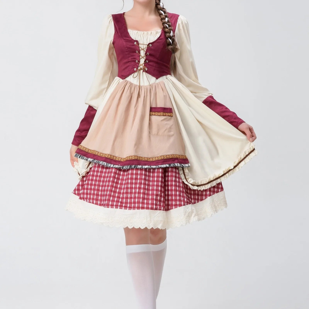 Quintana | Damen Festliches Oktoberfest Dirndl Kleid | 2024