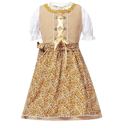 Claria | Kinder Elegante Oktoberfest Dirndl Kleid | 2024