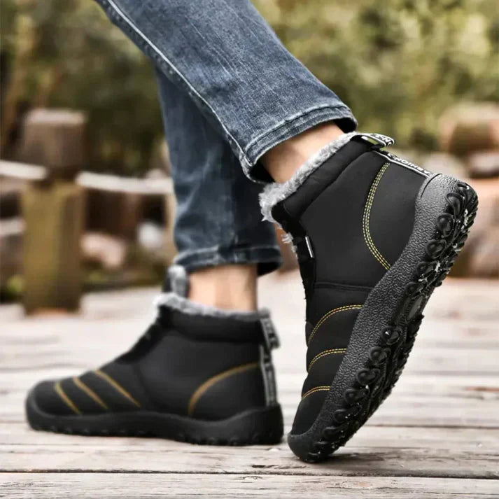 Brend | Wasserdichte Herren-Winterstiefel mit Warmem Fleecefutter