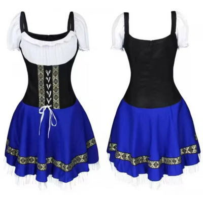 Nyxa | Damen Kurz Oktoberfest Dirndl Kleid | 2024