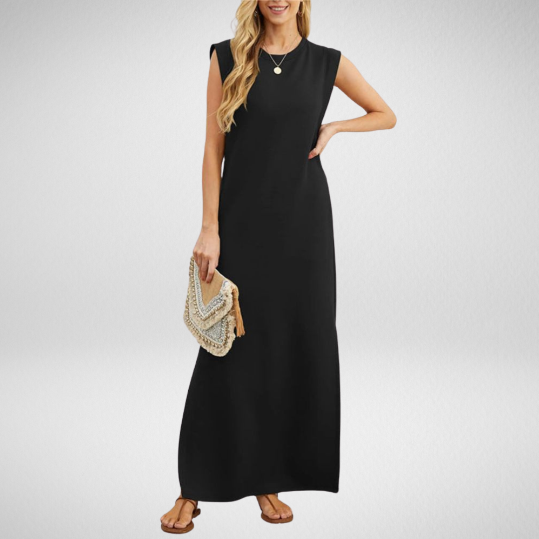 Liliane | Ärmelloses Maxi-Kleid Für Elegante Anlässe