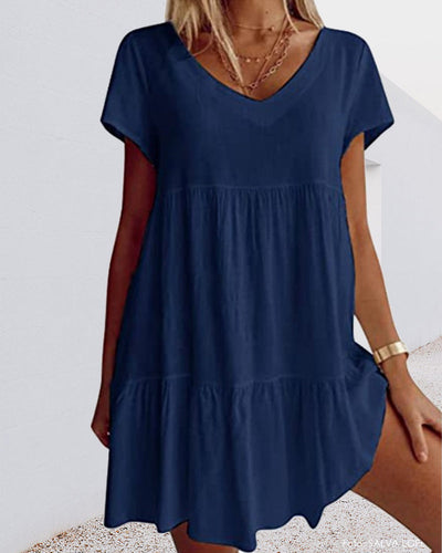 Carmi | Lässiges Kurzarmkleid für Damen