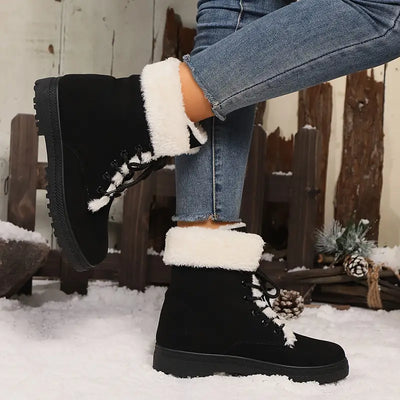 Shivara | Gemütliche und stilvolle Winter-Schneestiefel für Damen – Vintage