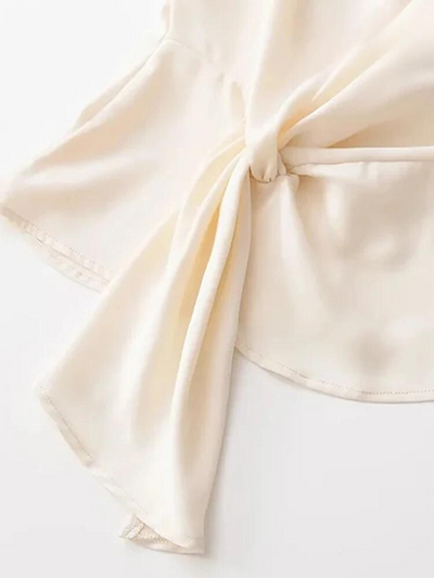 Mara | Glamouröse Bluse mit Schleife