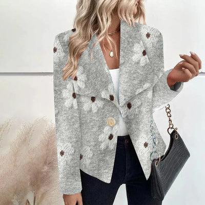 WarmEleganz™ - Elegante langärmelige Strickjacke | Stilvolle Wärme für jede Jahreszeit